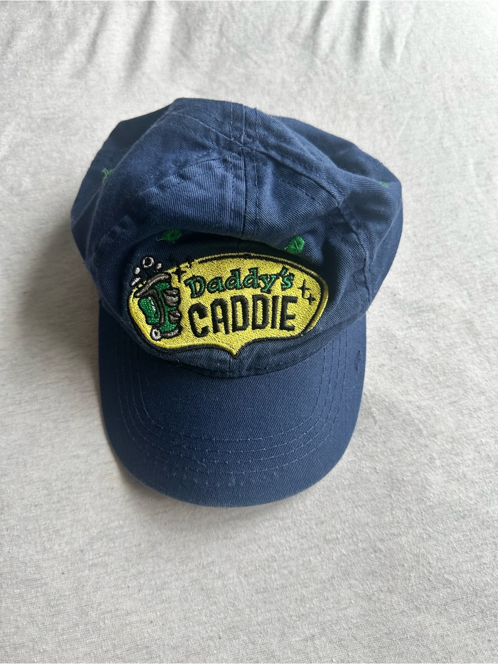 Daddy's Caddie Navy Baseball Cap
